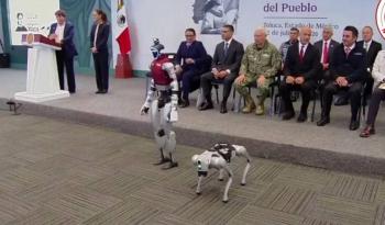 Edomex sorprende con robots para fortalecer seguridad