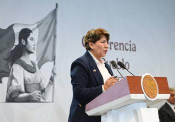 Delfina G&oacute;mez agradece respaldo a Sheinbaim para proyectos en el Estado de M&eacute;xico