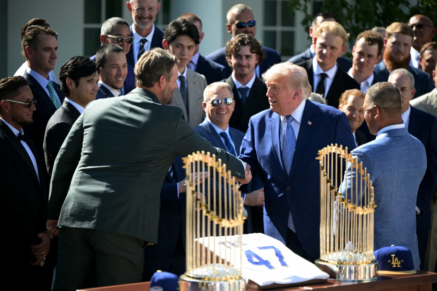 Dodgers vuelven a la Casa Blanca de Trump pese al enfado de aficionados