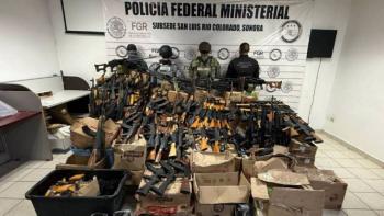 Decomisan 81 armas largas en operativo de seguridad en Sonora