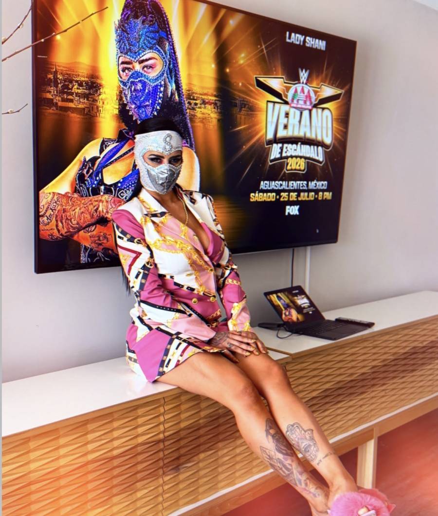  Lady Shani vuelve a AAA sin miedo: “Se me durmieron las piernas”, pero regresa por el trono de Reina de Reinas 
