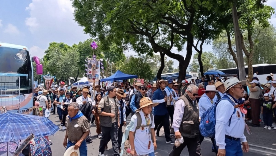 Concluye con saldo blanco la Peregrinación de Querétaro al Tepeyac: más de 68 mil asistentes