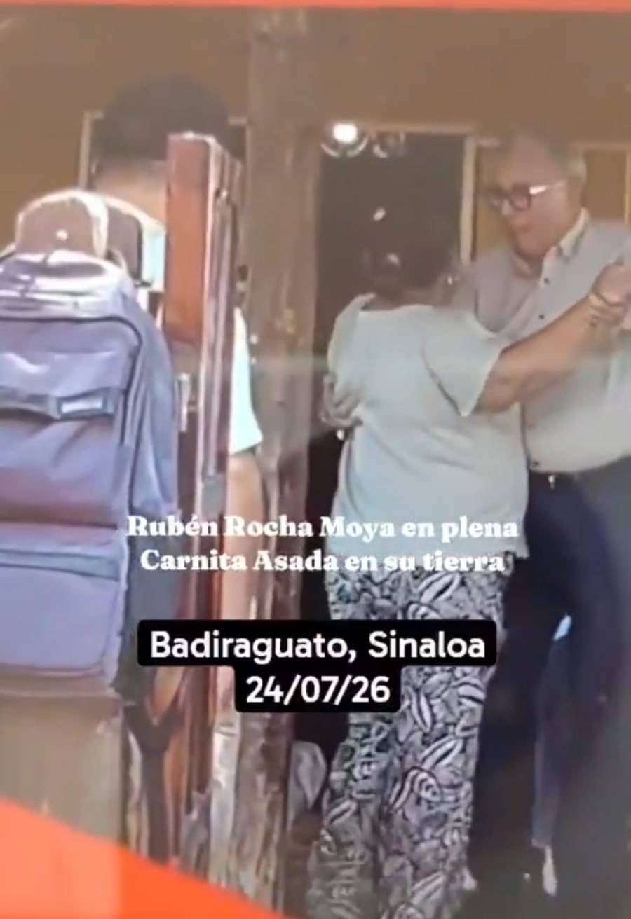 Captan a Rubén Rocha Moya bailando en Badiraguato; imágenes muestran que se encuentra en Sinaloa