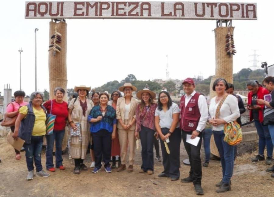 Inauguran en Topilejo la Utop&iacute;a Centli con espacios culturales, deportivos y servicios de bienestar