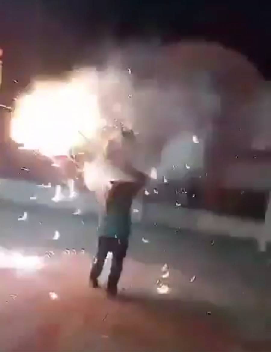 Explosi&oacute;n de pirotecnia durante festejos en Cocula deja tres mujeres muertas