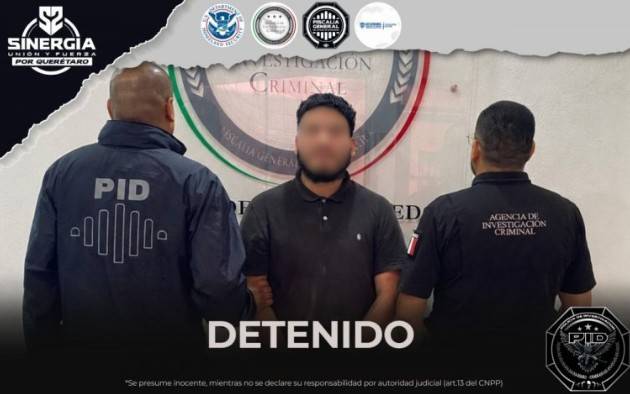 Detienen en Texas a presunto feminicida buscado en Quer&eacute;taro