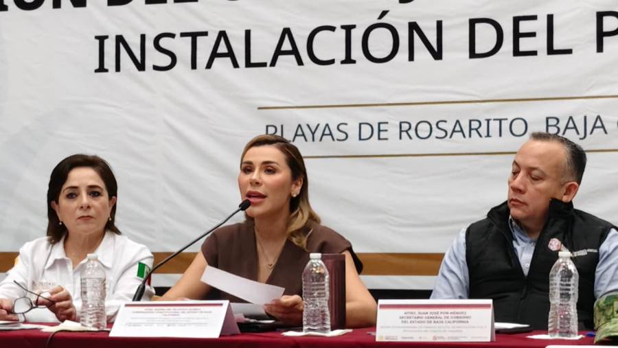 Instalan Puesto de Comando en Baja California para reforzar acciones ante ciclones