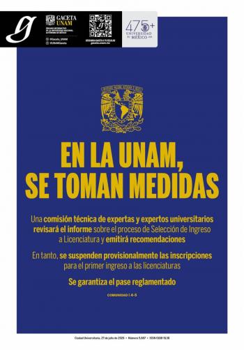 Toca a UNAM resolver conflicto por presuntas irregularidades en examen de admisi&oacute;n: Presidenta