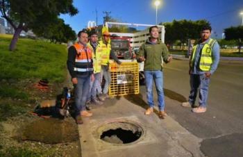 Municipio de Quer&eacute;taro instala m&aacute;s de 40 tapas temporales en registros abiertos