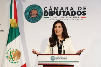 Kenia L&oacute;pez plantea definir si lineamientos de audiencias aplicar&aacute;n a conferencias ma&ntilde;aneras