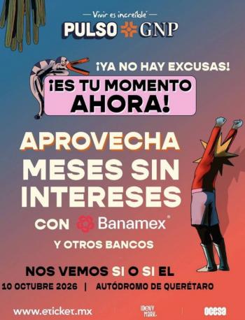 Pulso GNP ofrece boletos a Meses sin intereses