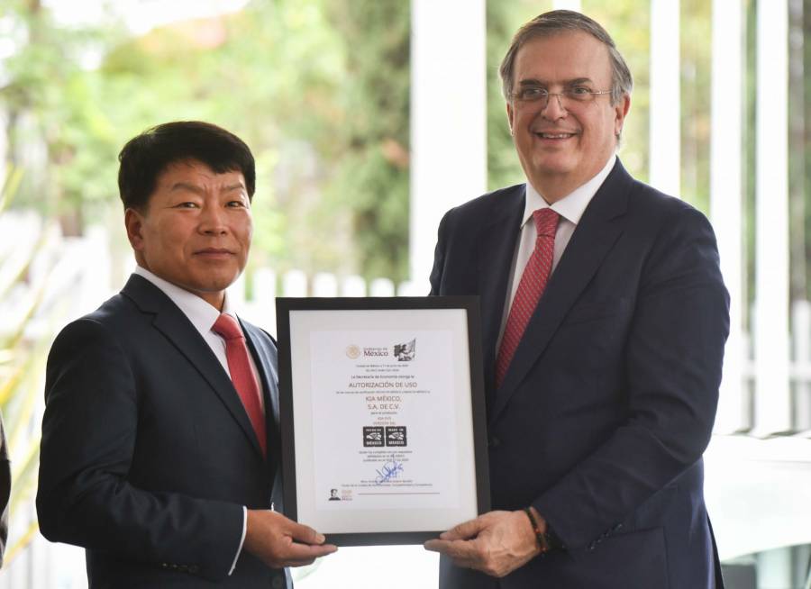 Ebrard destaca inversión de Kia como señal de confianza en México   