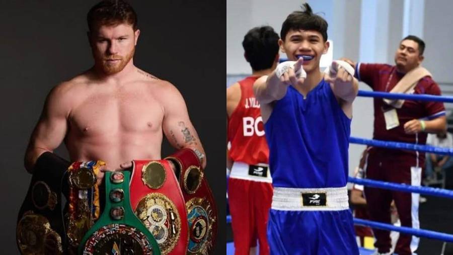Canelo Aacutelvarez apoyaraacute a joven boxeador mexicano rumbo al Mundial Sub19