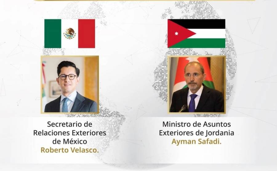México y Jordania acuerdan reactivar consultas políticas y explorar cooperación bilateral  