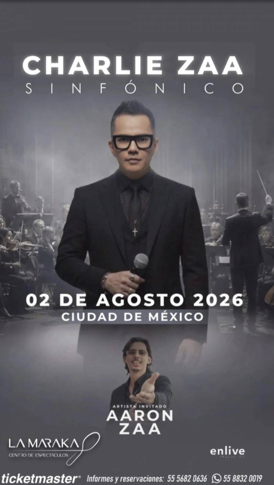 ¡CHARLIE ZAA EN MÉXICO: UNA GIRA IMPERDIBLE DE GRANDES ÉXITOS !