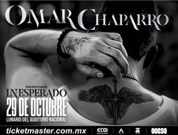 ¡Omar Chaparro presentar&aacute; 