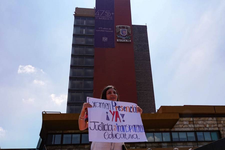 Preparan amparo colectivo contra examen de control de la UNAM por presuntas afectaciones a aspirantes