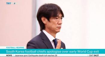 Exdirigentes del futbol surcoreano se disculpan ante Parlamento por fracaso en Mundial 2026