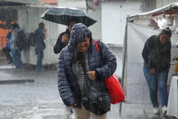 Se esperan lluvias y chubascos durante la tarde de este viernes en la CDMX