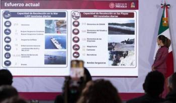 Gobierno destina 2 mil mdp para reforzar combate al sargazo