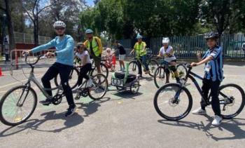 Analizan crear una v&iacute;a recreativa para peatones y ciclistas en Corregidora