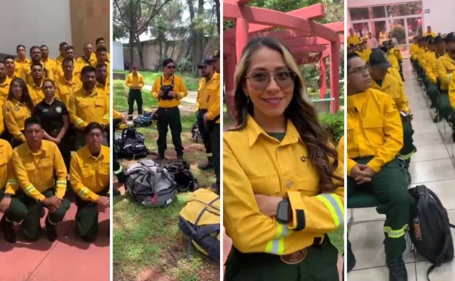 México envía nuevo contingente de combatientes forestales a Canadá para enfrentar incendios  