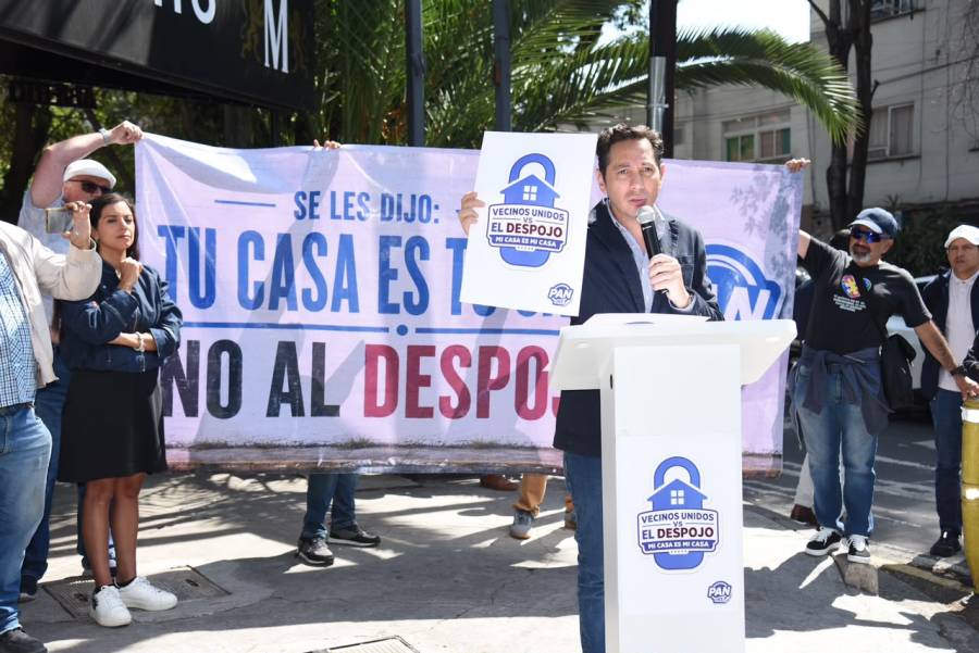 PAN busca cambios al Código Nacional para recuperar inmuebles despojados; anuncia plan contra este delito en CDMX
