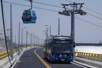 Lanzan licitaci&oacute;n para vigilar el Troleb&uacute;s Elevado tras reportes de grietas y hundimientos