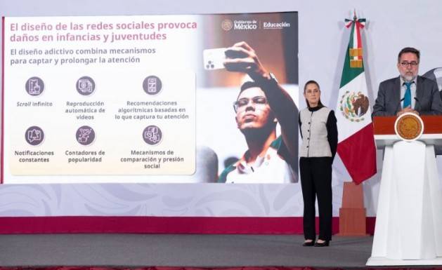 Gobierno de M&eacute;xico prepara propuesta para regular redes sociales en escuelas