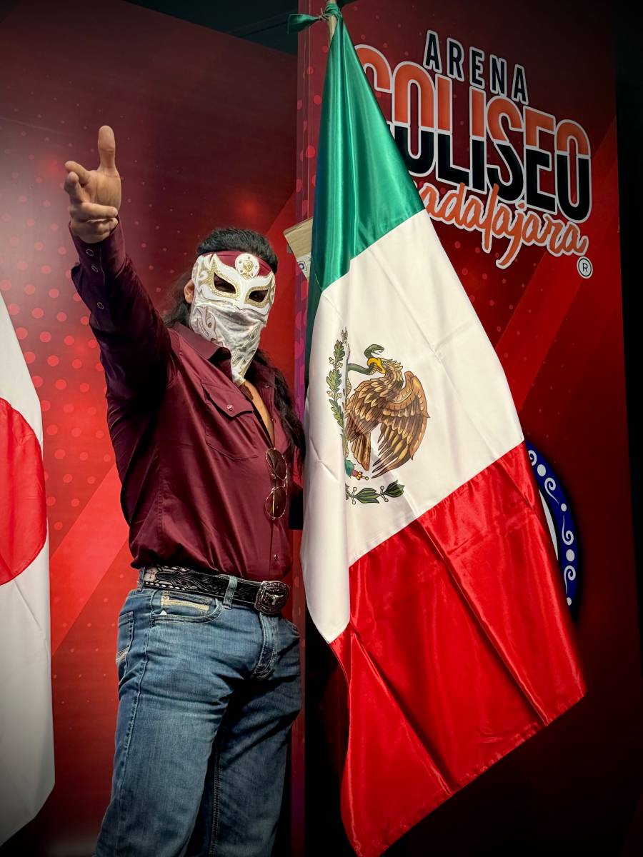  Bandido sueña con conquistar la Arena México: “Representar a México siempre será mi mayor orgullo” 