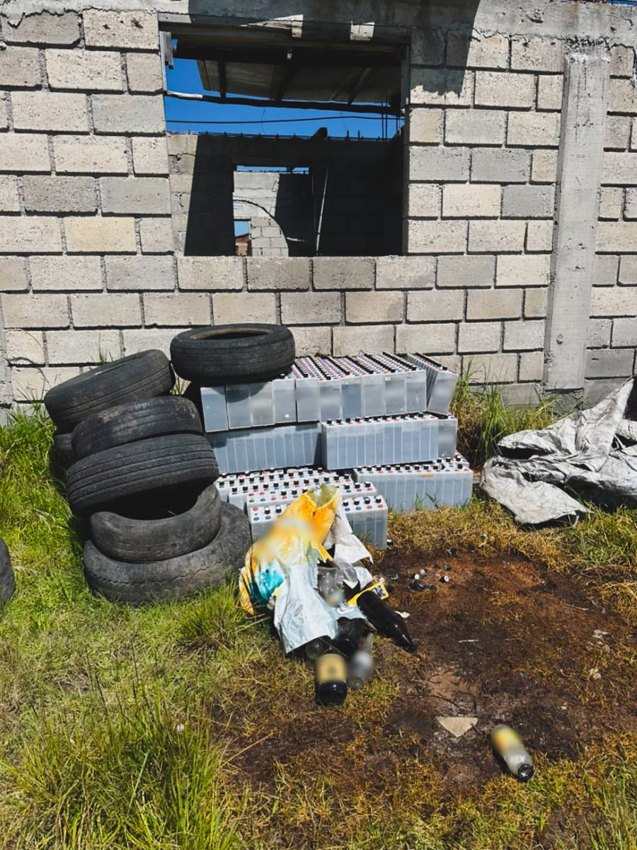 Retira Profepa 800 kilogramos de baterías de níquel-cadmio abandonadas en Toluca