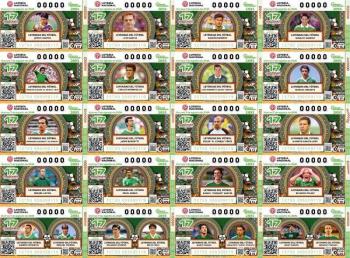 Loter&iacute;a Nacional presenta billetes conmemorativos “Leyendas del Futbol”