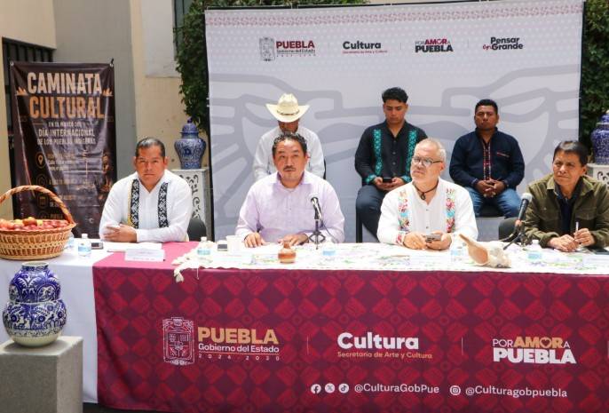 Siete pueblos ind&iacute;genas de Puebla se reunir&aacute;n en el Centro Hist&oacute;rico el 8 de agosto