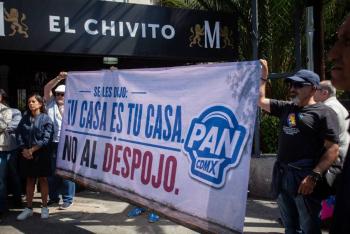 PAN CDMX pide di&aacute;logo con Brugada para atender casos de despojo