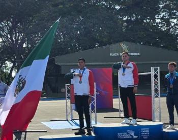 Duilio Carrillo y Manuel Padilla ganan oro y plata en el pentatl&oacute;n moderno de Santo Domingo 2026
