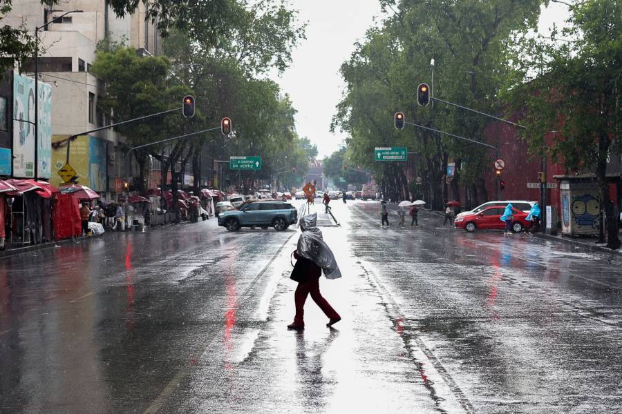 Lluvias intensas se esperan este jueves en CDMX y Edomex
