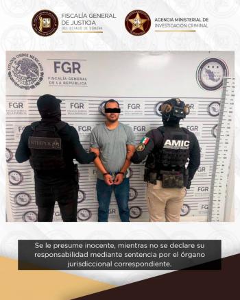 Detienen en Sonora a hombre buscado por Estados Unidos con fines de extradici&oacute;n