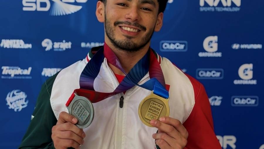 Halteristas mexicanos suman cinco medallas en los Juegos Centroamericanos y del Caribe