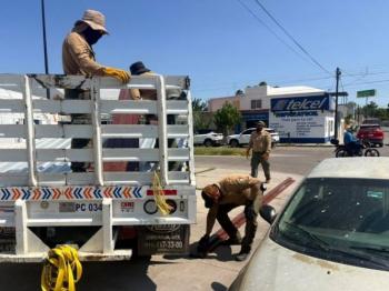 CEPC entrega apoyos a 14 familias afectadas por lluvias en Jim&eacute;nez