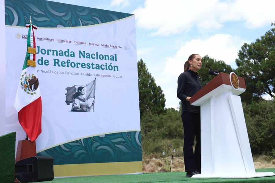Sheinbaum encabeza inicio de la Jornada Nacional de Reforestación 2026