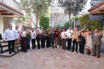 Senador Emmanuel Reyes respalda a Ricardo Ferro y su gesti&oacute;n legislativa en San Miguel de Allende
