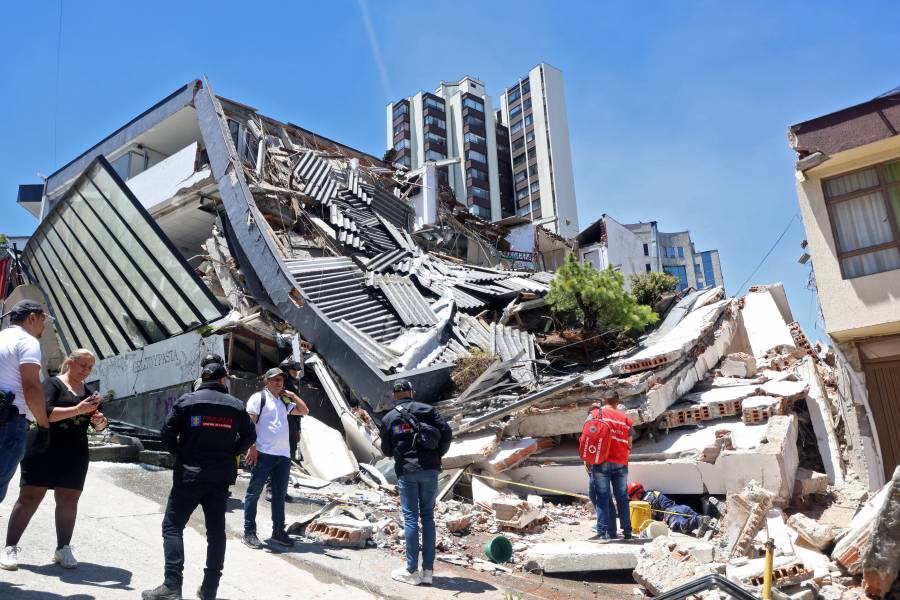 Tres placas tectónicas están detrás de la fuerte sacudida en Colombia