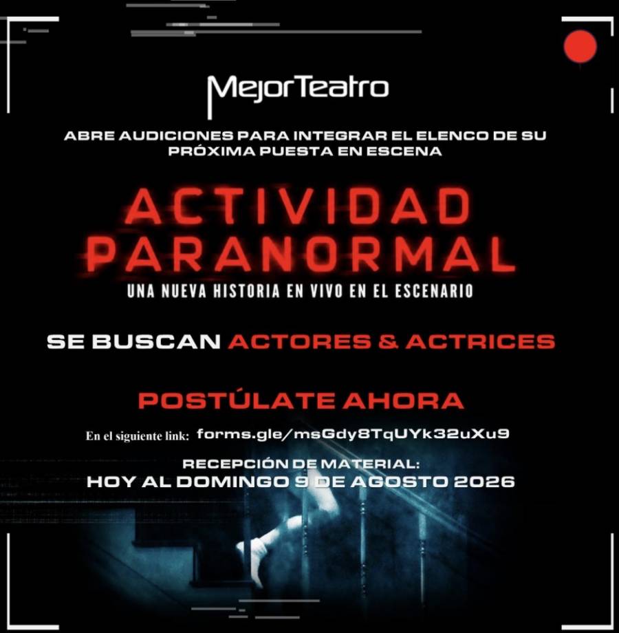 MejorTeatro convoca a audiciones para 