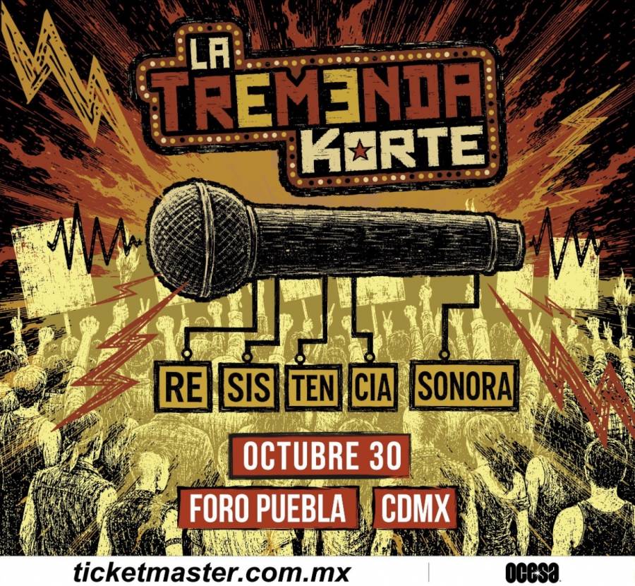 El mexska regresa a casa, la resistencia sonora de La Tremenda Korte se manifestará en el Foro Puebla de la CDMX