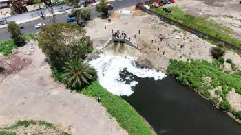 Sheinbaum destaca avances en obras para reducir inundaciones en oriente de CDMX y Edomex