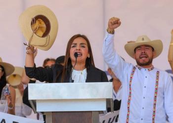 Bedolla reconoce derecho de Grecia Quiroz a buscar la gubernatura de Michoac&aacute;n