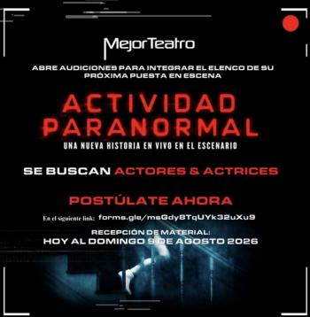 MejorTeatro convoca a audiciones para 