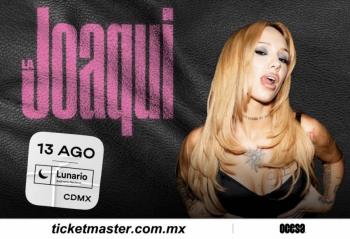 La Joaqui regresa a M&eacute;xico: Una noche de puro RKT y flow en la CDMX