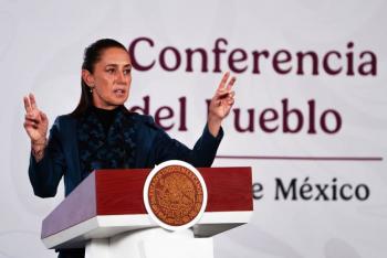 Sheinbaum analiza rehabilitaci&oacute;n de la L&iacute;nea A ante problemas de hundimientos