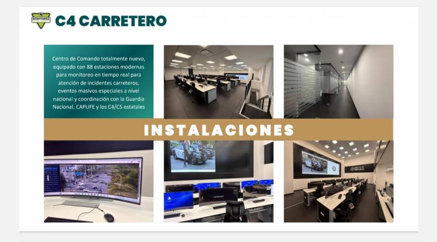 C4 Carretero reforzará la seguridad en autopistas con monitoreo y atención inmediata